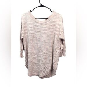 Soho Light Tan Crew Neck Sweater